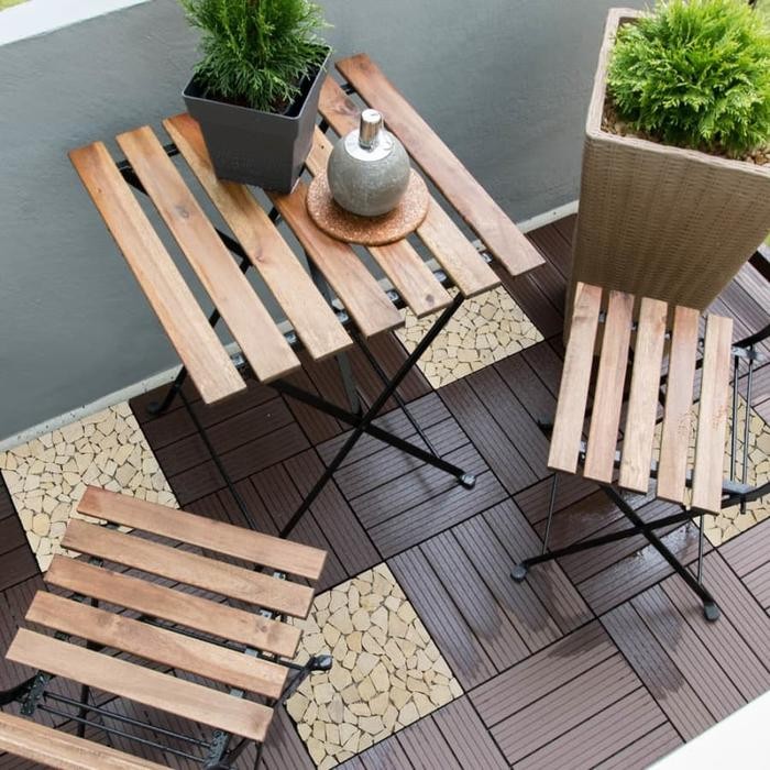 

Rainbodeck Quickdecking Shadow 30x30 Cm - Cokelat