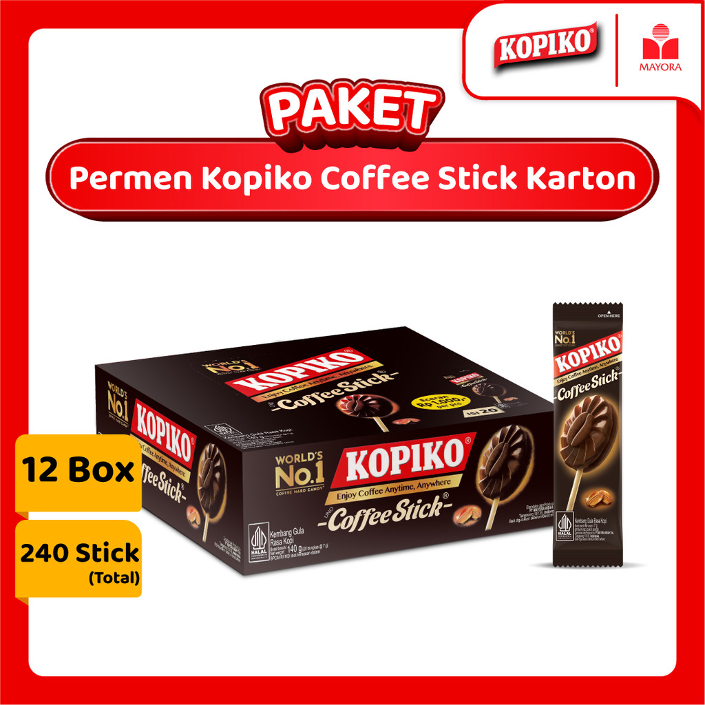 

Paket Kopiko Coffee Stick Karton