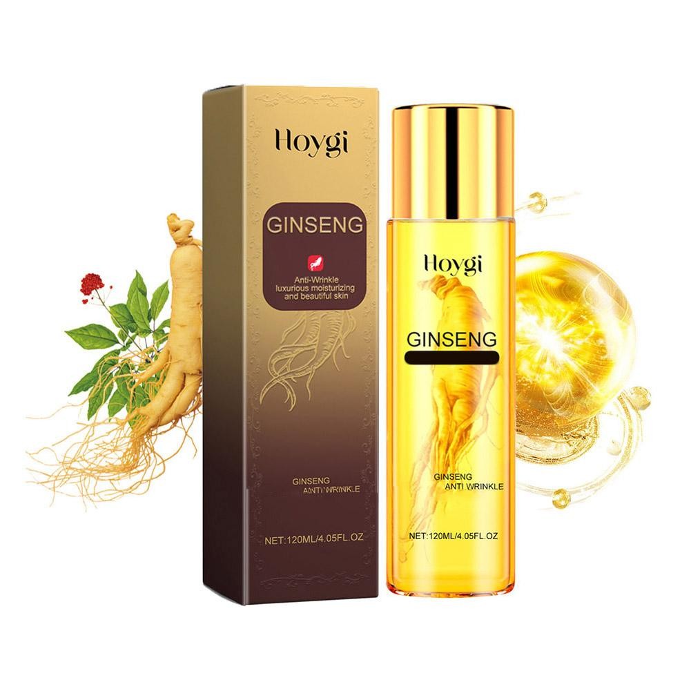 Ginseng Serum 120ml Serum Ginseng Anti Kerut Ginseng & Niacinamide Anti-Wrinkle Essence Ginseng Anti