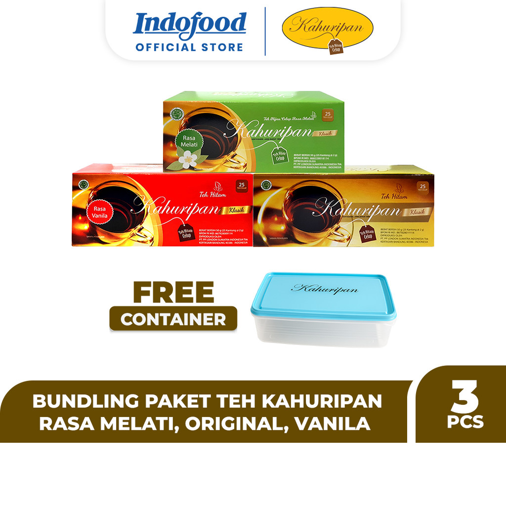 

Paket Bundling Teh Kahuripan Mix Variant Free Container