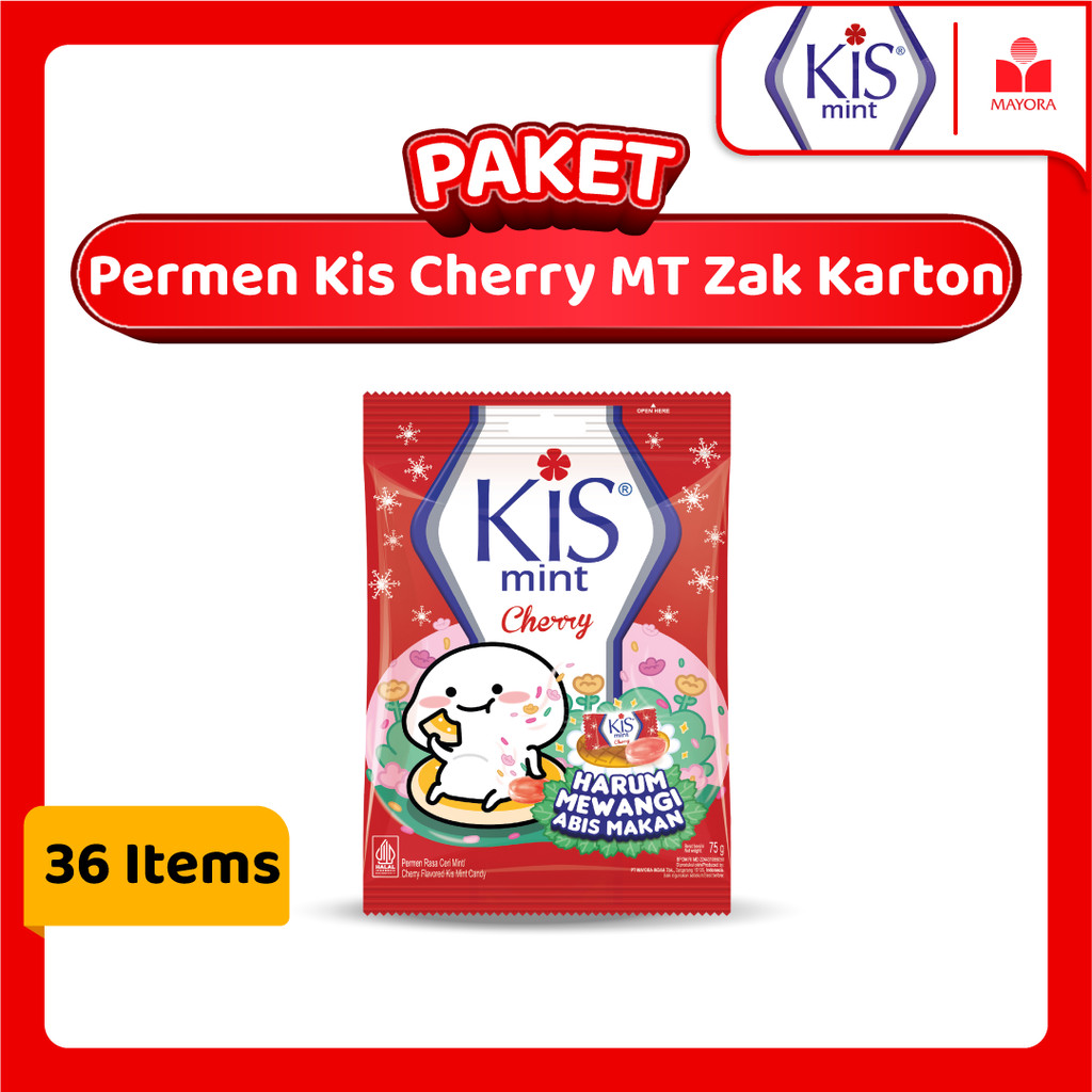 

Paket Permen Kis Cherry MT Zak Karton