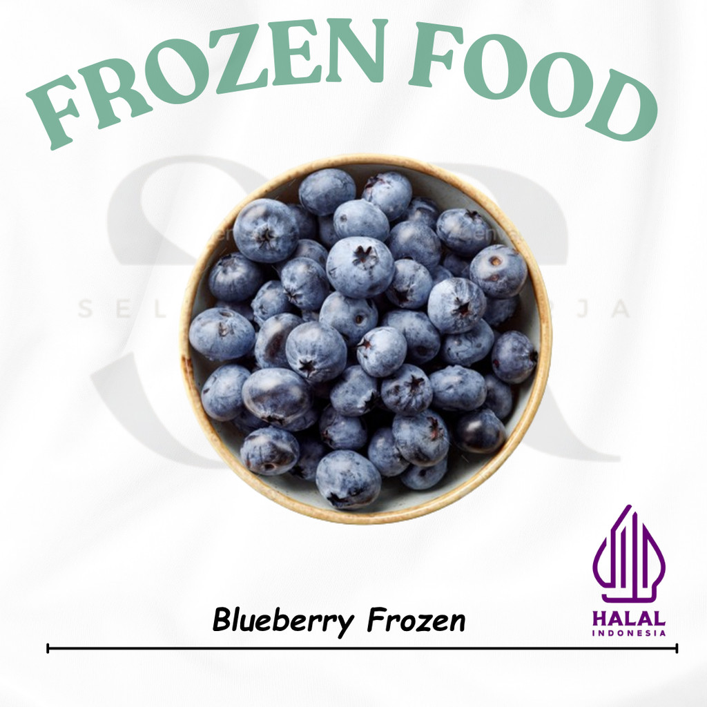 

Blueberry Frozen 1 Kg Buah Beku Tangerang