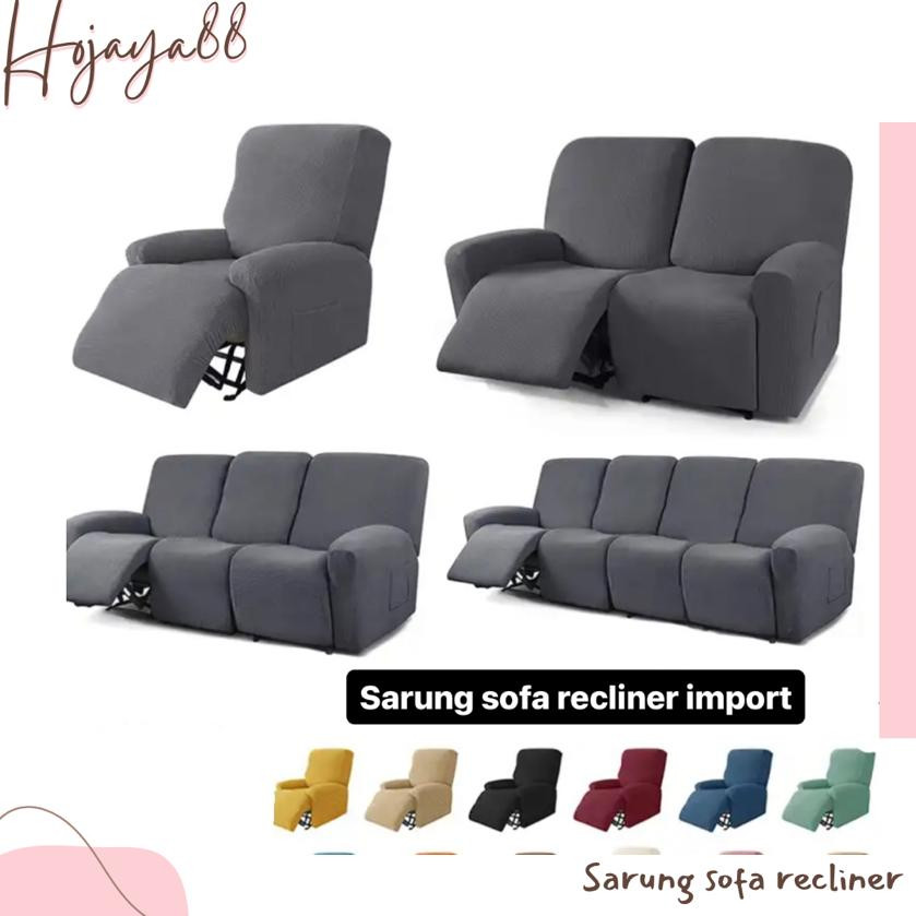 cover sofa reclining / sarung sofa reclining / sarung sofa recliner TERLARIS