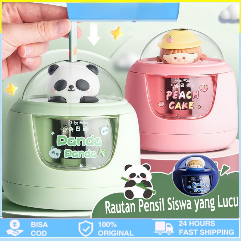 

Rautan Pensil Pola Hewan Lucu Rautan Pensil Listrik / Astronot Hewan Lucu Listrik / Panda