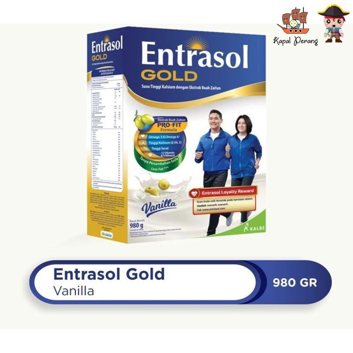 

ENTRASOL GOLD VANILA 980 GRAM