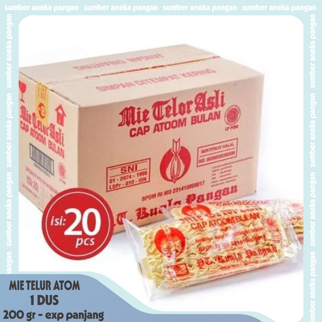 

MIE TELUR ATOM BULAN 1DUS (ISI 20pcs)