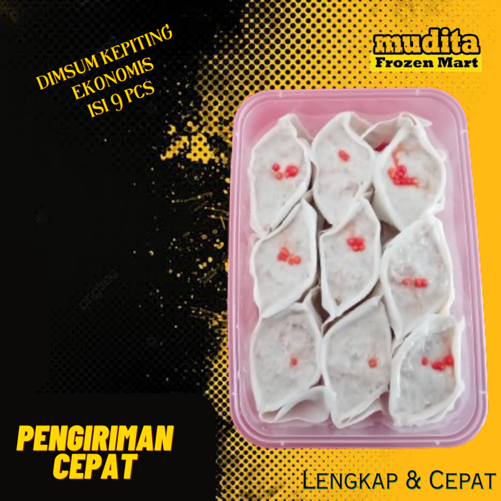 

Dimsum Kepiting BEKU Ekonomis isi 9 Pcs