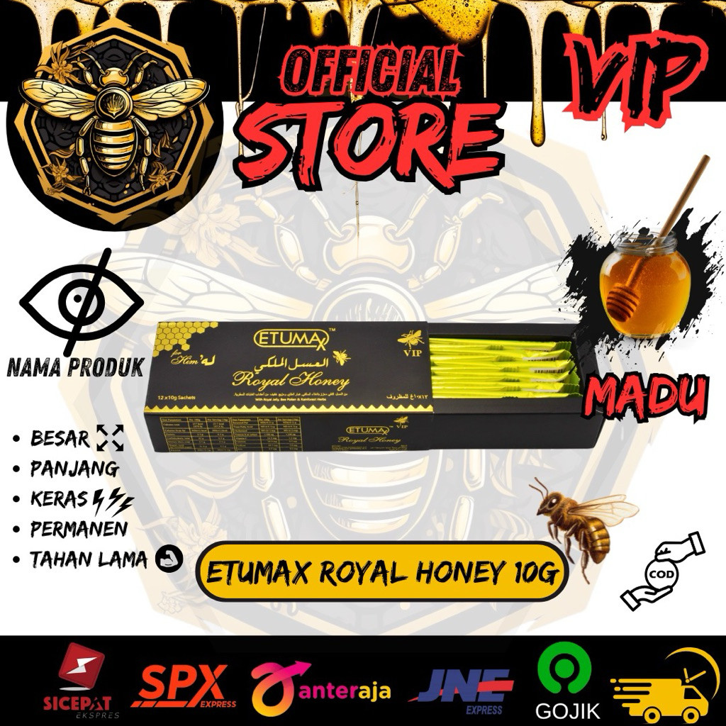 

etumax royal honey 12sachets x 10g