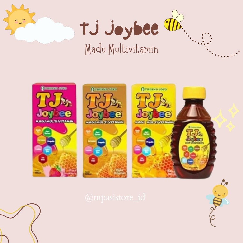 

Madu TJ Joybee Madu Multi Vitamin Untuk Menambah Nafsu Makan dan Daya Tahan Anak