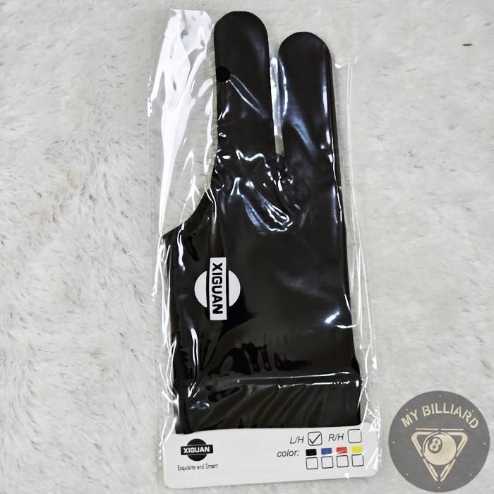 

^_^ Xiguan Sarung Tangan Billiar Premium Non slip - Billiard Gloves - Hitam V$
