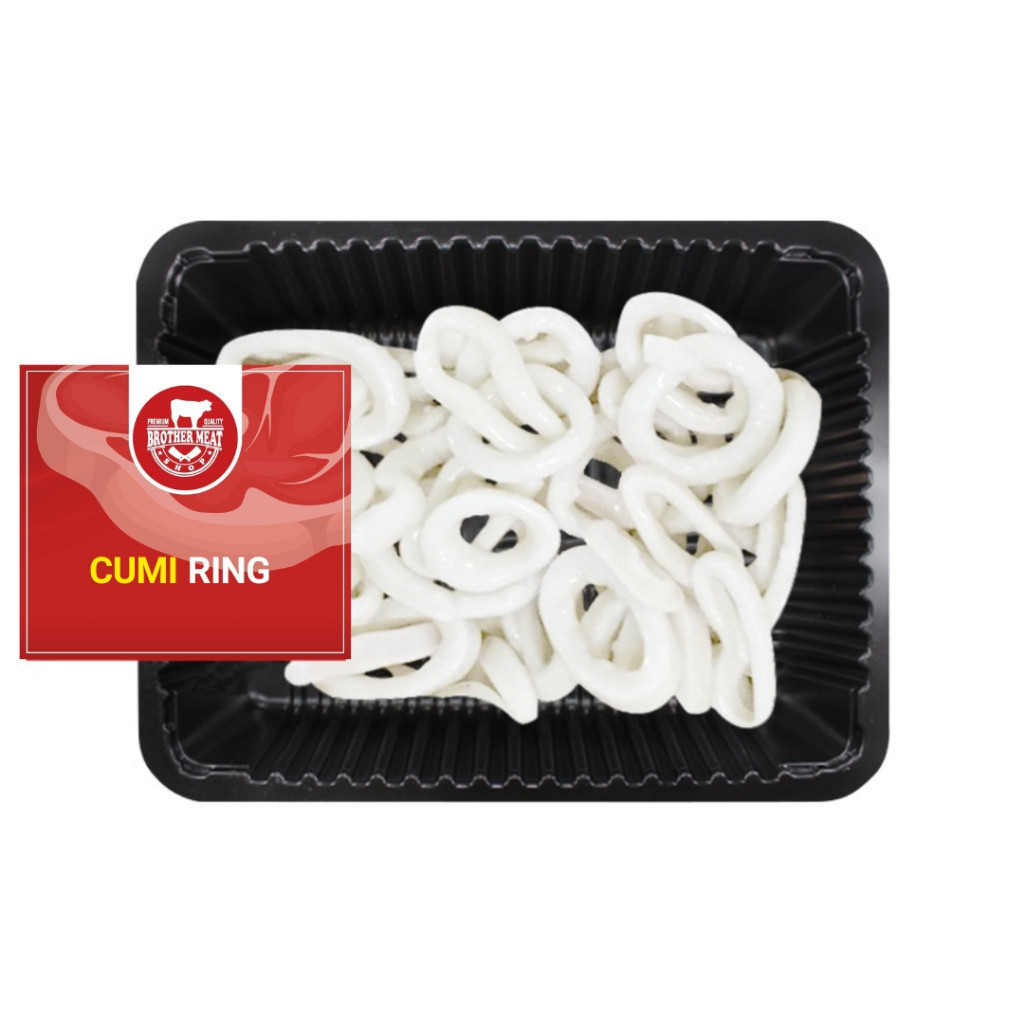 

Cumi Ring 1kg Kupas Bersih / Calamari, Brothermeatshop