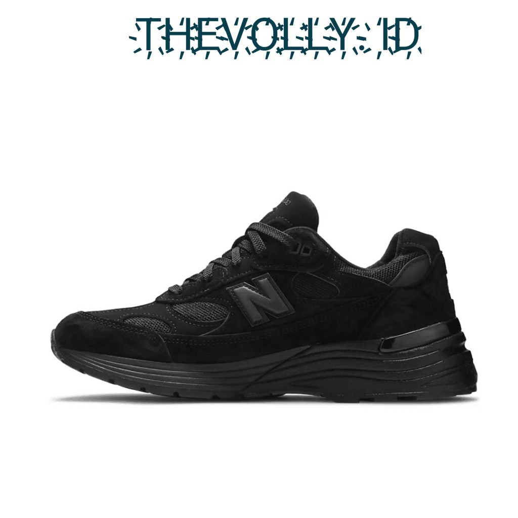 Sepatu NB New Balance 992 Triple Black M992EA BNIB Original / Sneakers Pria