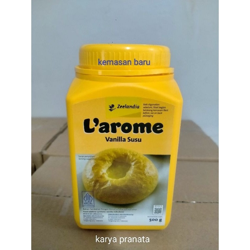 

Larome vanilla milk 500g vanilla susu zeelandia