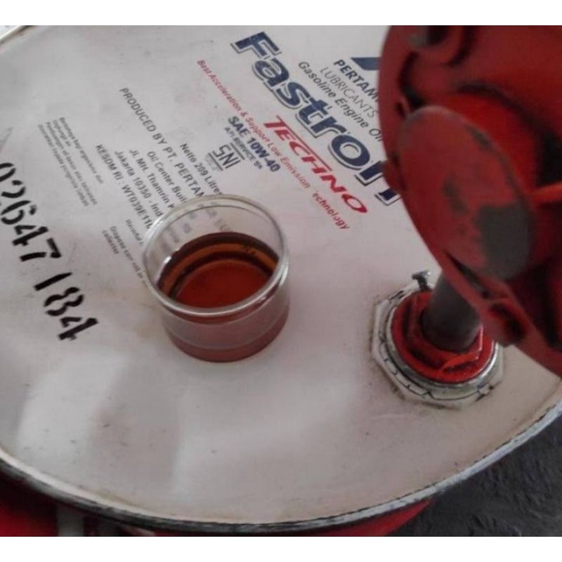 20 Liter Oli Fastron 10 w 40 Cocok untuk motor mobil bensin free jeregen 20 Liter