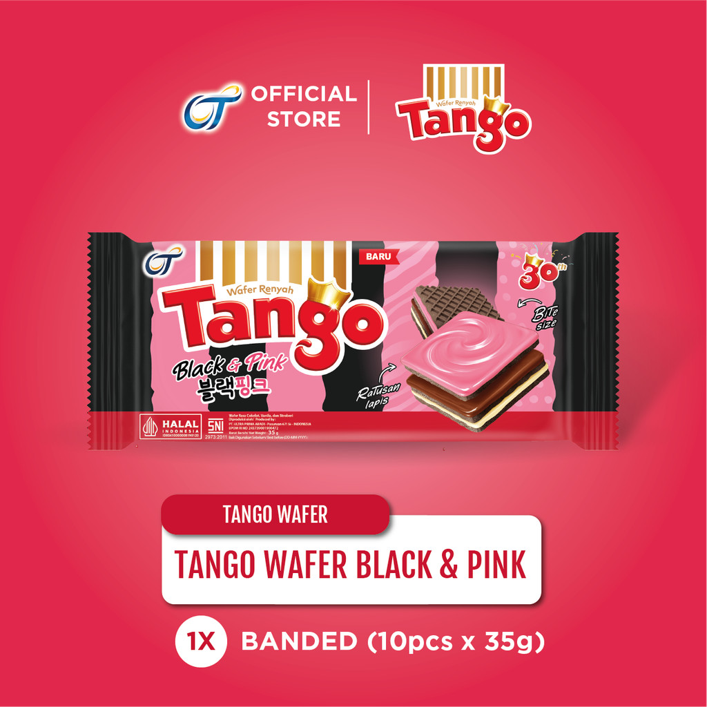 

Tango Wafer Black & Pink - 35 Gr [10 Pcs x 35gr]