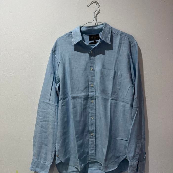 Beams Blue Button Shirt Original