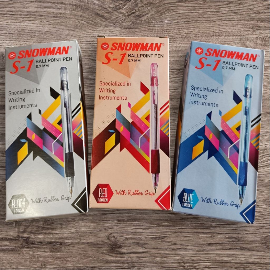 

(12pcs)pena snowman s1