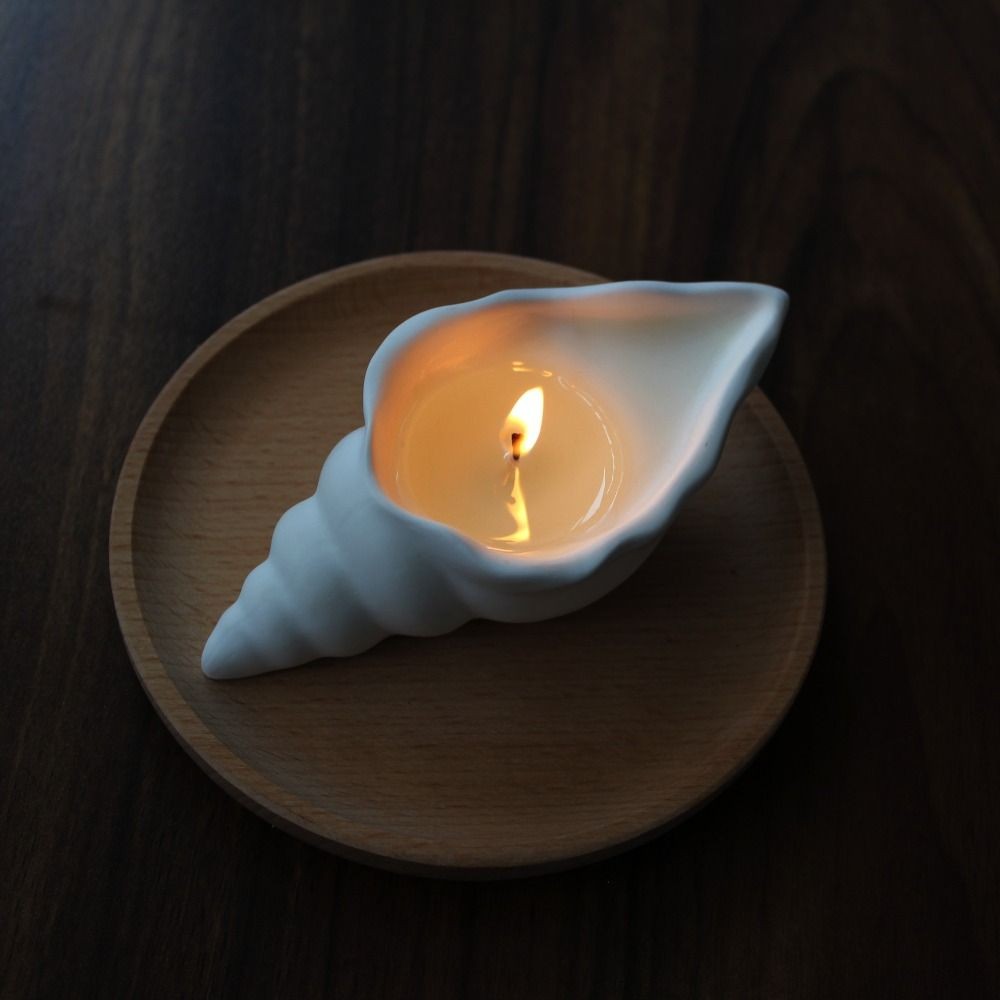 

Soap Sea Shell Conch Silicone Molds 3D Handmade Resin Molds Storage Box Concrete Candle Mould DIY