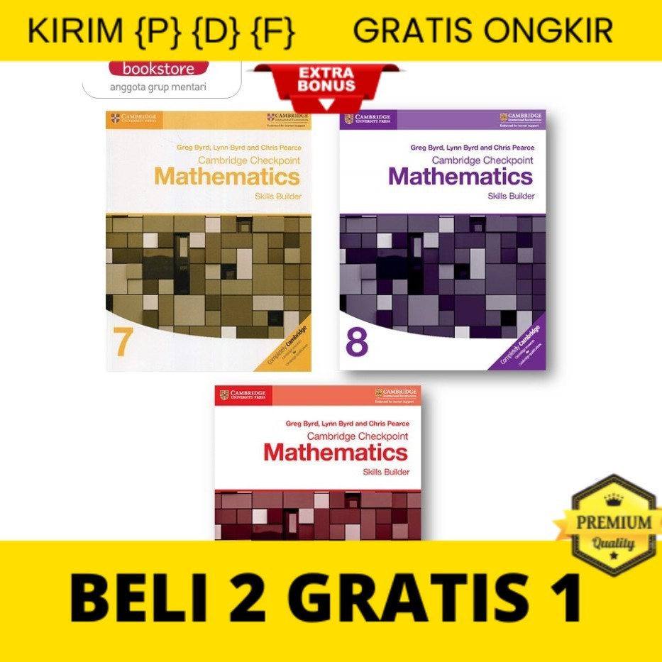 

{P} {D} {F} Cambridge Checkpoint Mathematics Skills Builder/Latihan Tambahan Matematika