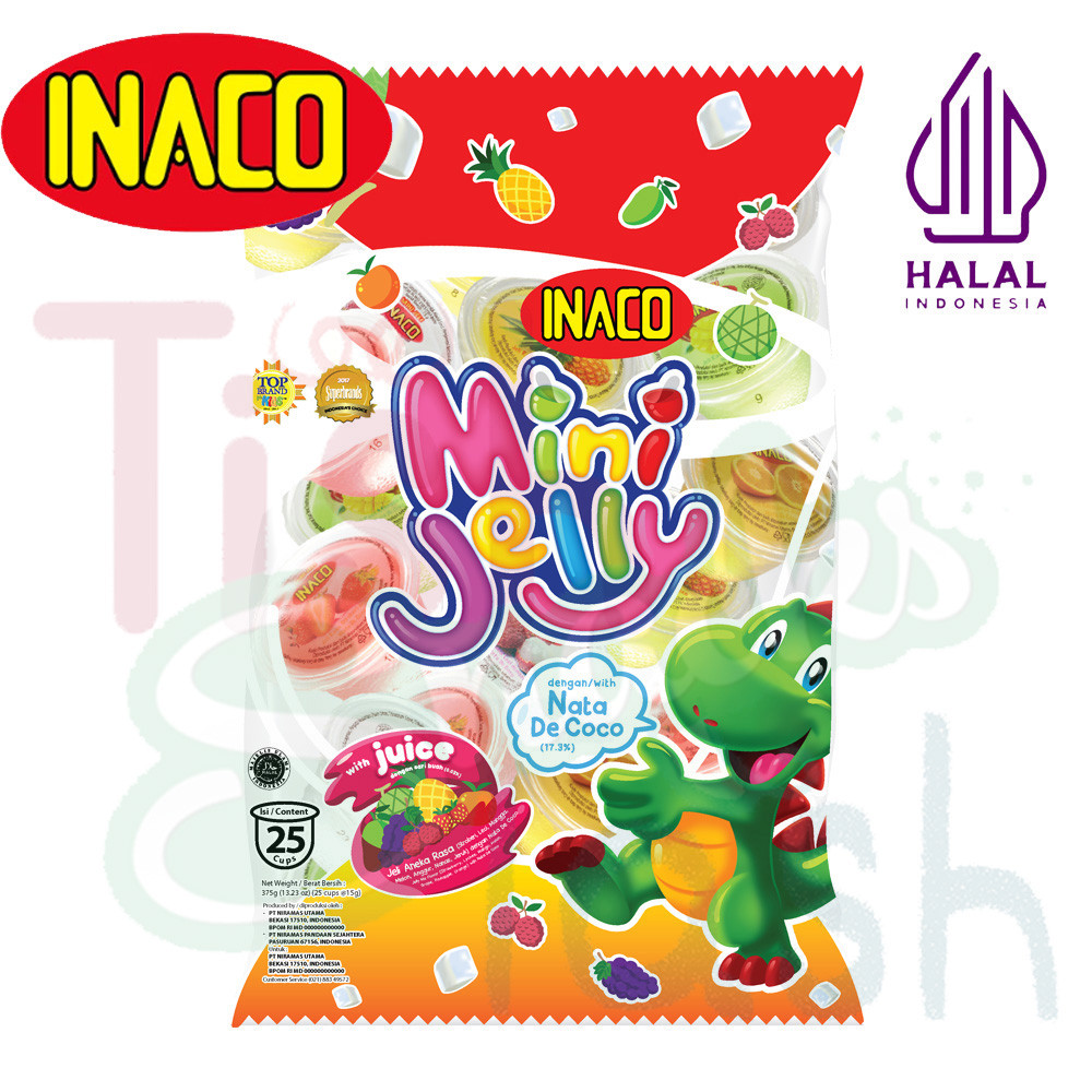 

Inaco Mini Jelly Superindo Juice Nata De Coco 25 Cup Puding Stroberi Mangga Jeruk Apel Anggur GROSIR