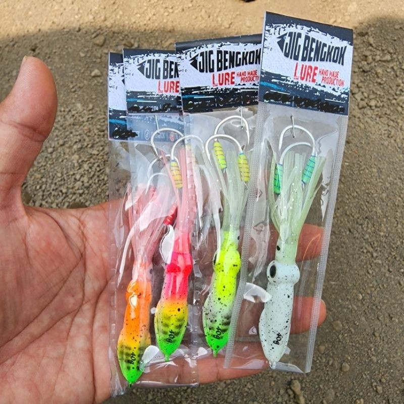 BISA COD Jig Cumi 40gr Full GID Slow Action Lengkap Kail Assist Tj