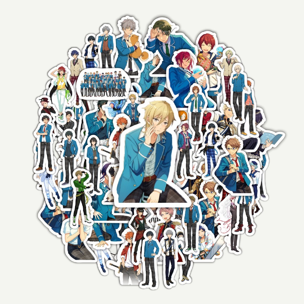 

Sticker Pack Stiker Video Game Series Ensemble Stars Character Mix | Sticker TUMBLR | Stiker LAPTOP KOPER HELM