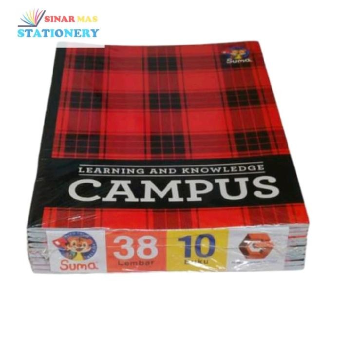 

Buku Tulis Campus Suma 38 lembar / Buku Tulis Maxi Campus/ Buku Tulis Besar Ukuran B5 ( 1 pack )
