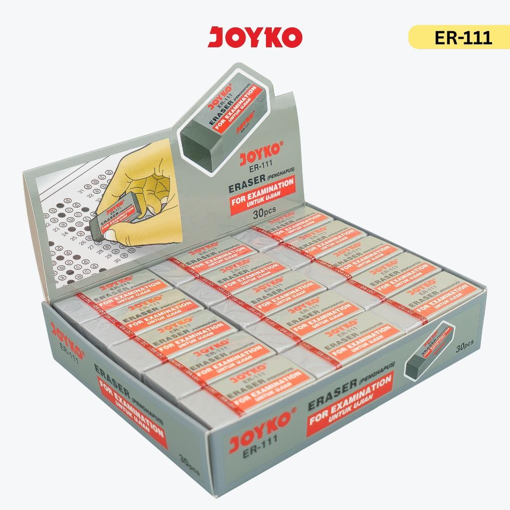 

JOYKO Eraser Penghapus 1 Pack ER-111 Isi 30 Pcs