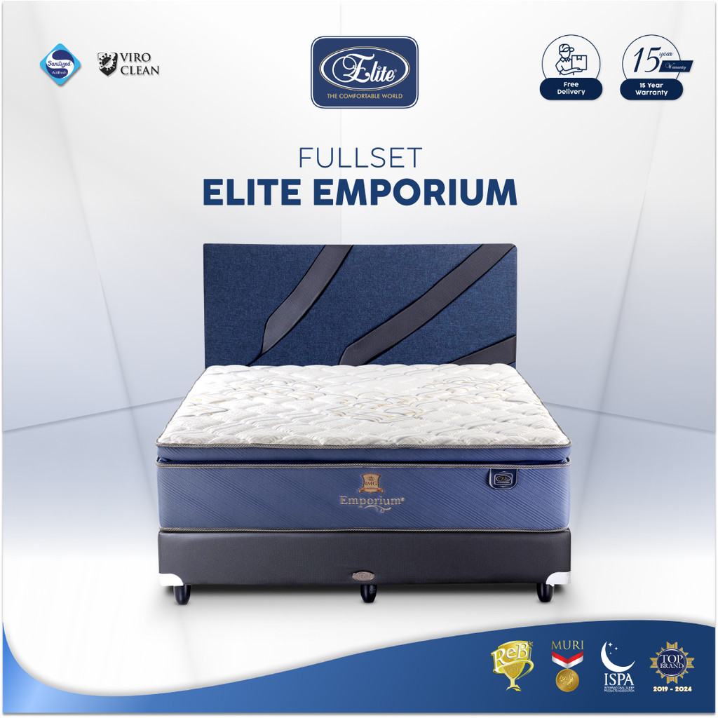 Elite Springbed Kasur Pocket Emporium New Edition