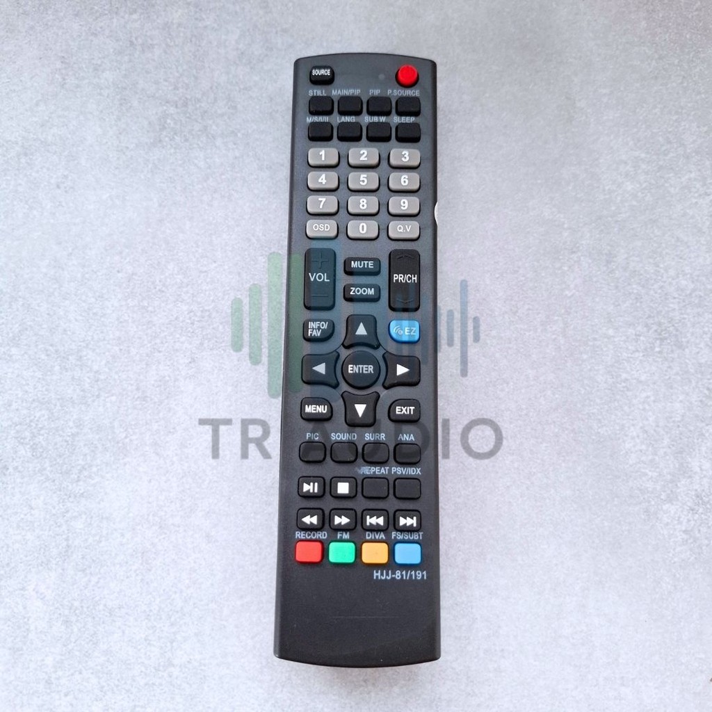 Remote TV Polytron Bazzoke XCEL – Untuk LED Model 81 & 191