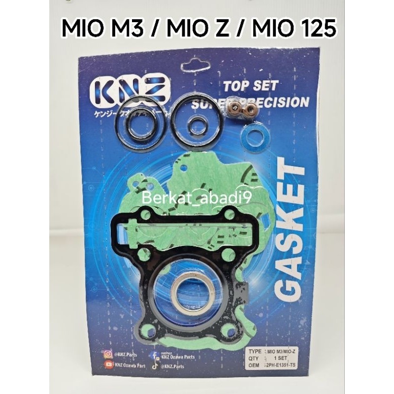 Mio M3 / Mio Z / Mio 125 Topset Top Set Paking Mesin Atas Mio M3 125 Z