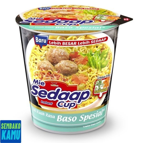 

Sedaap Mie Baso Spesial Cup 77 gr