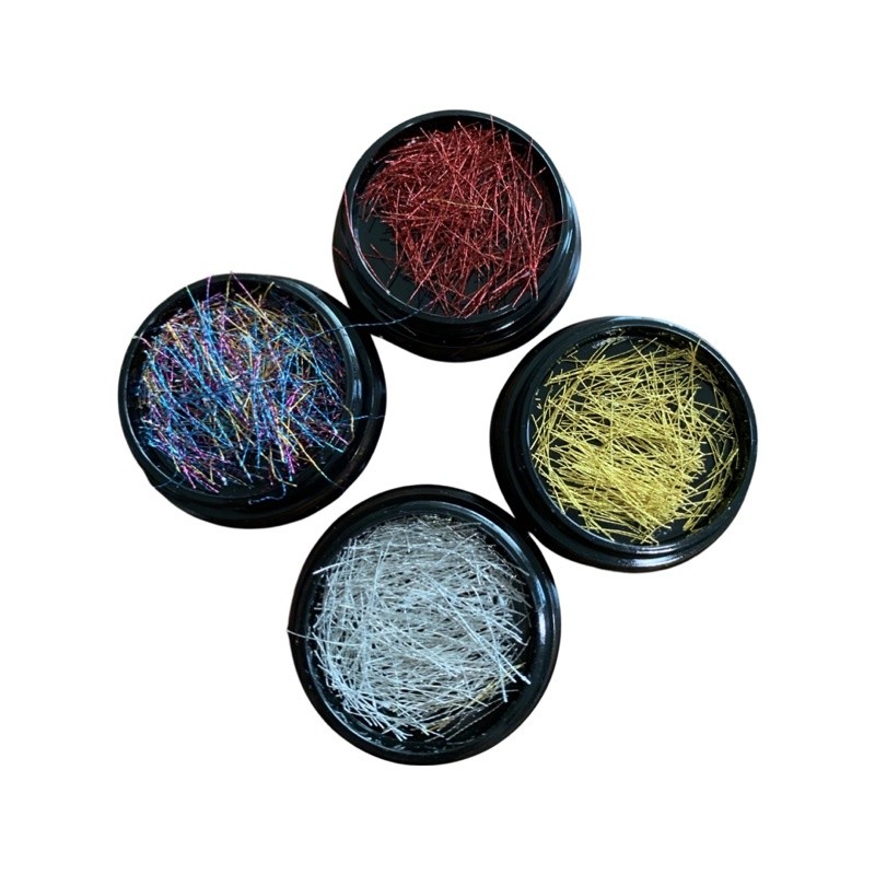 STRING NAIL ART / BENANG NAIL ART