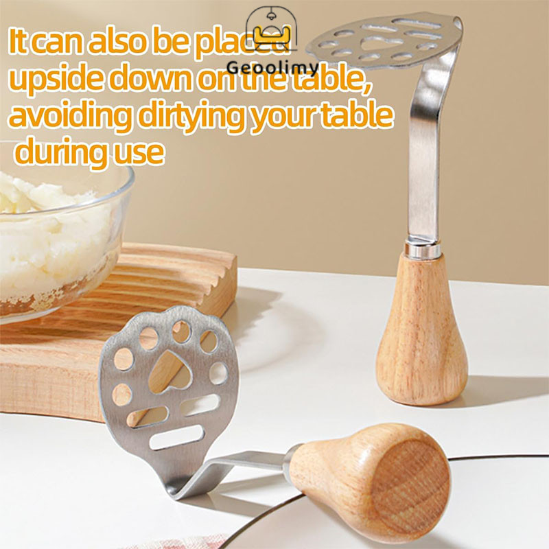 

Penghancur kentang stainless anti karat / potato masher stainless / Makanan Kentang Ubi Labu / Geoolimy