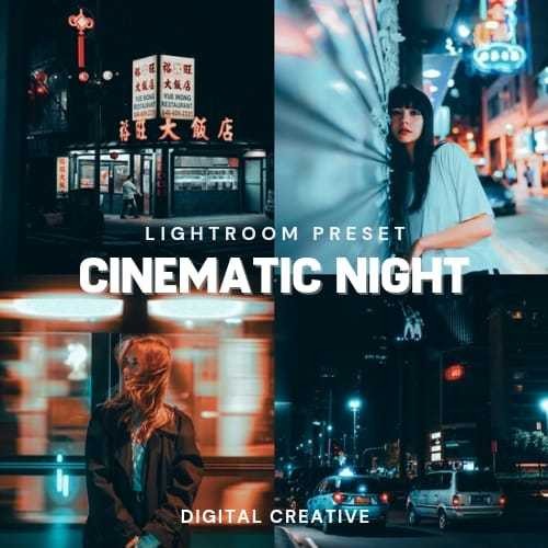 6 CINEMATIC NIGHT PRESET | LIGHTROOM