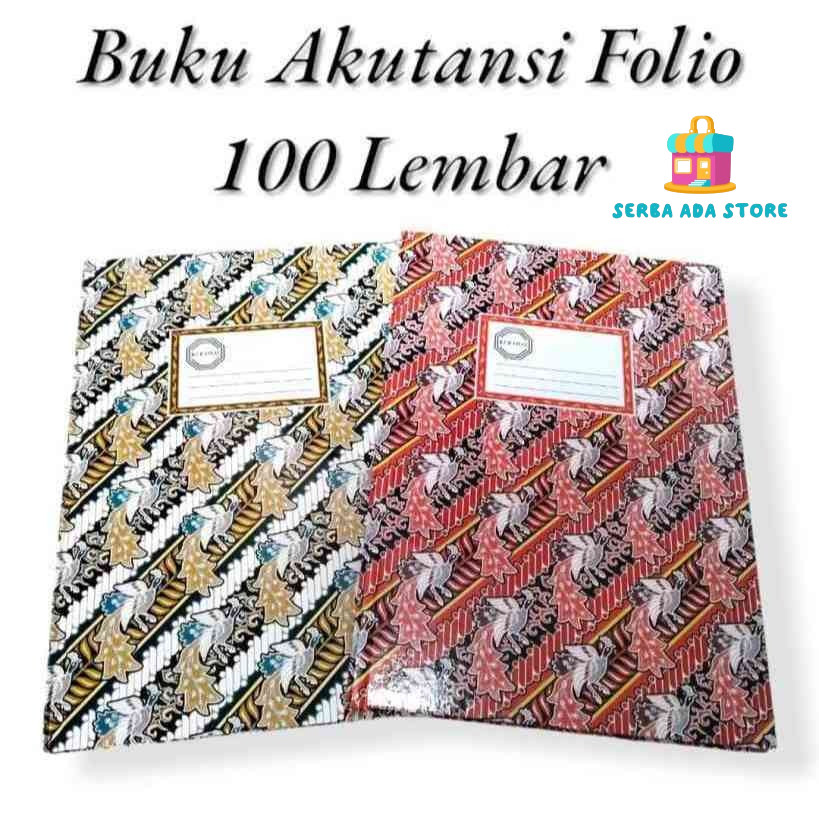 

Buku Folio F4 Hard Cover 100 Lembar 200 Lembar Buku Akutansi - SAS88