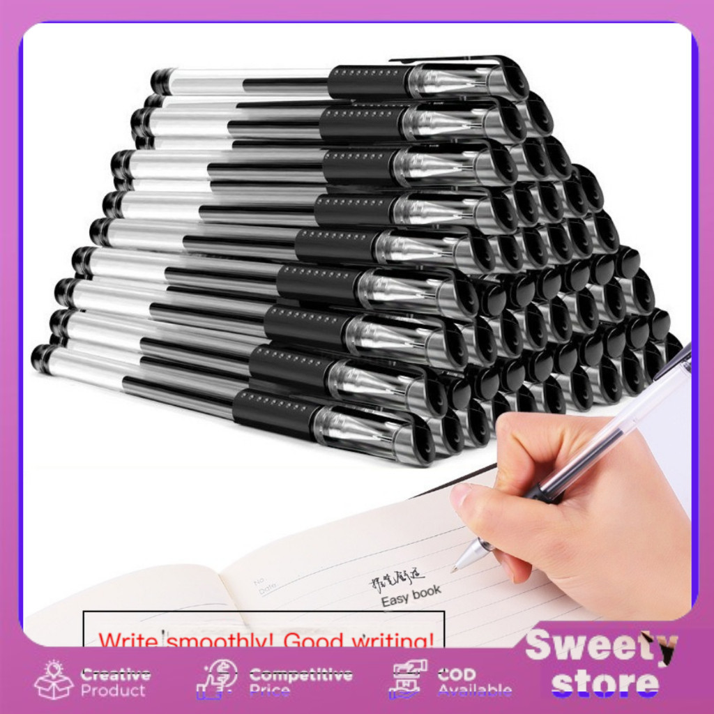 

Sweety Store Indonesia-Pulpen Gel 0.5mm Isi Ulang dengan Tinta Refill 20 PCS Pulpen Gel 0.5mm Isi Ulang Tinta Refill-COD
