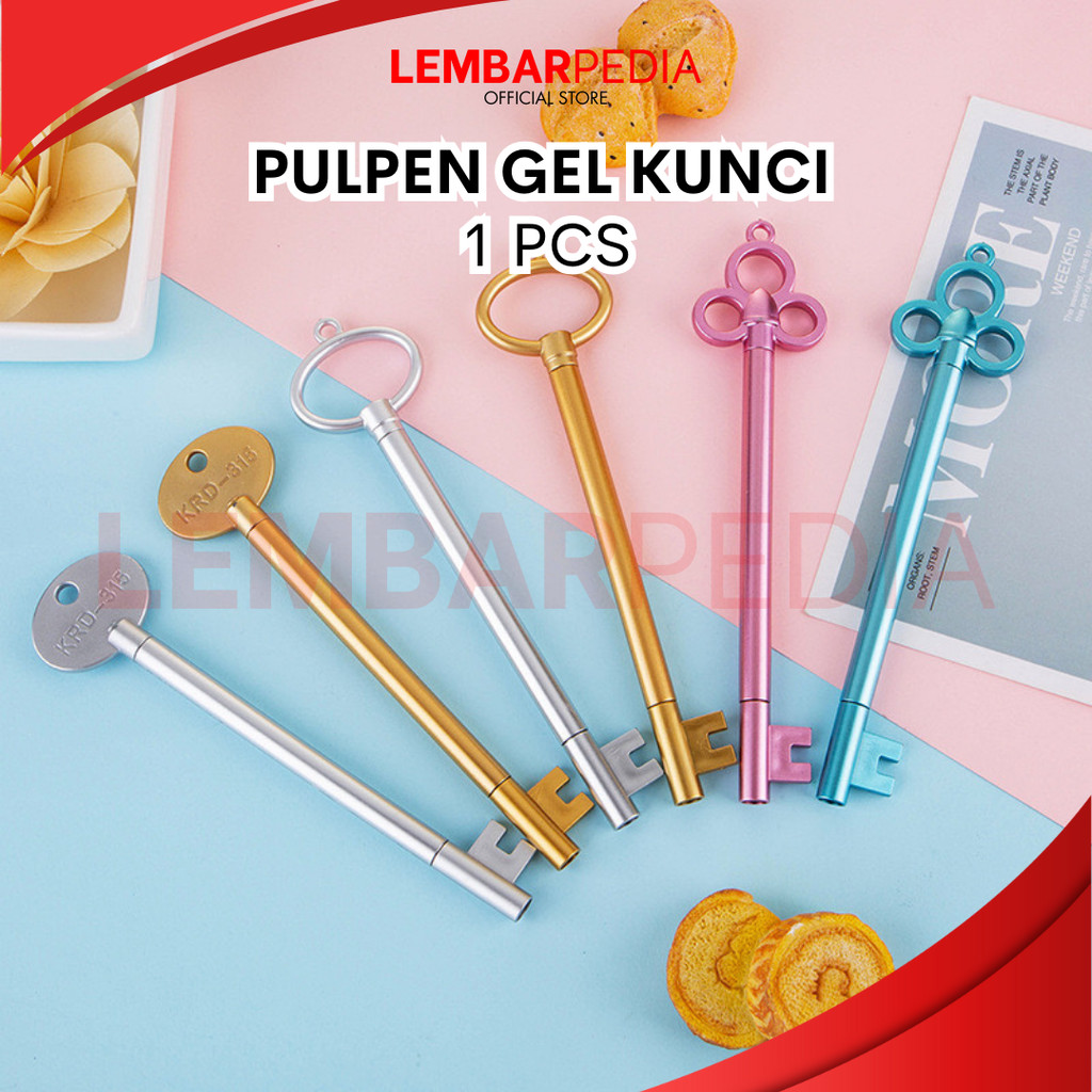 

PULPEN GEL | FANCY KUNCI | KARAKTER MOTIF KUNCI LUCU SATUAN