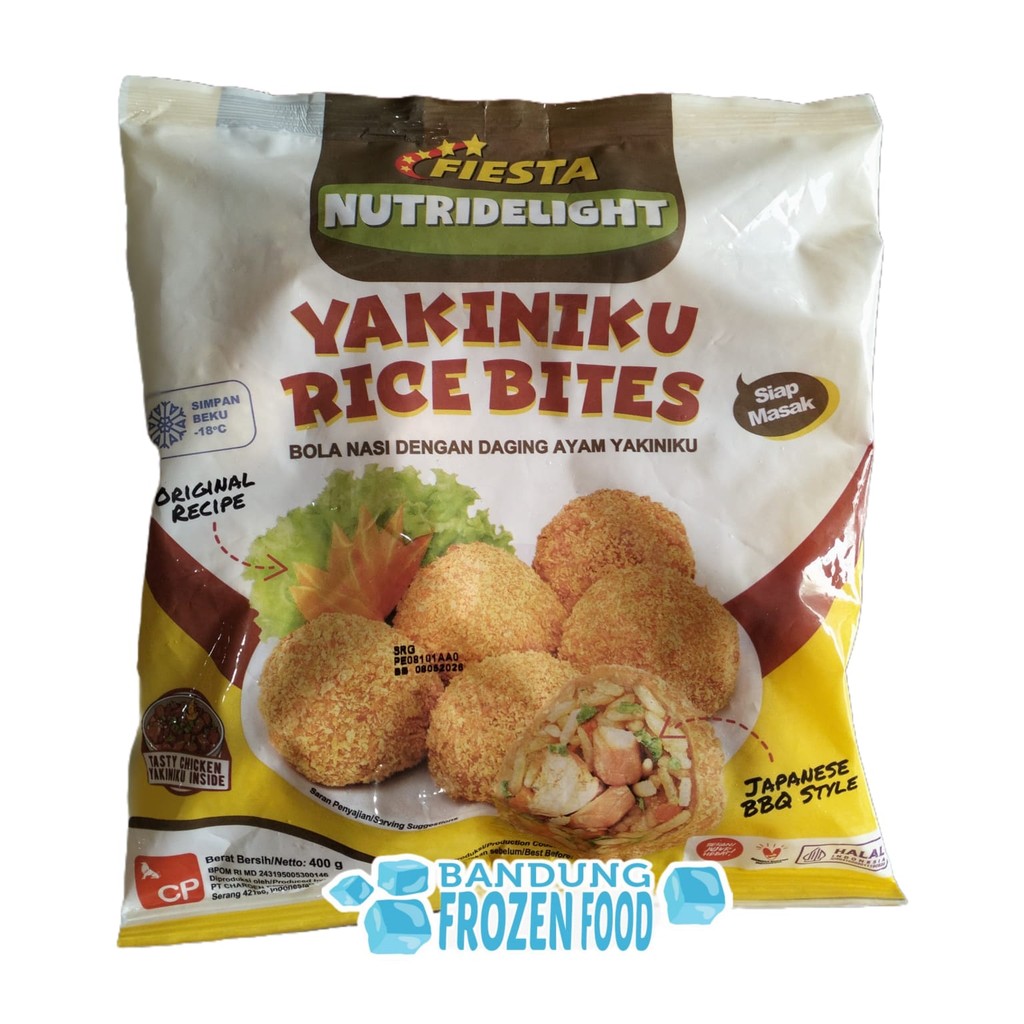 

FIESTA YAKINIKU RICE BITES 400 GR
