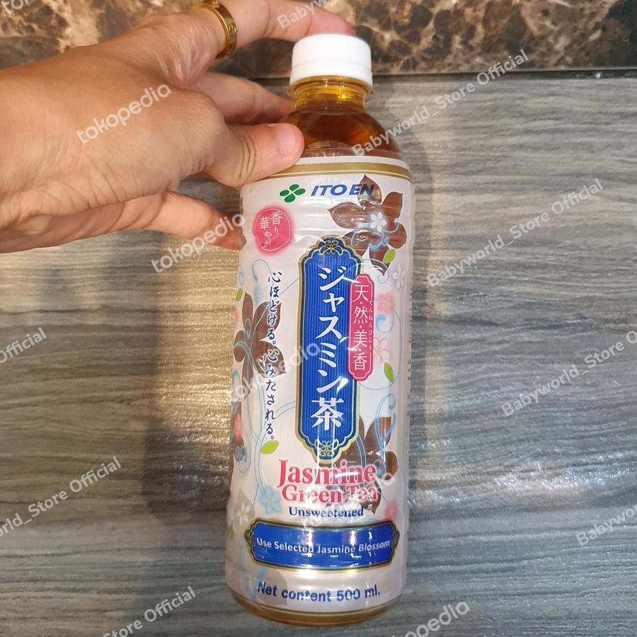 

Ito En JASMINE GREEN TEA UNSWEETENED Minuman Teh Jepang 500ml