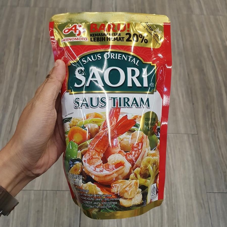 

Saori Saus Tiram Pouch Refill 500ml