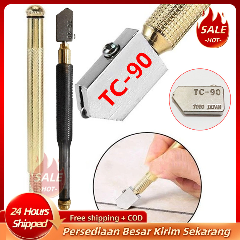 Alat Pemotong Kaca Toyo TC 90 Alat Potong Kaca Asli Pisau Potong Kaca Alat Potong Keramik Alat Poton