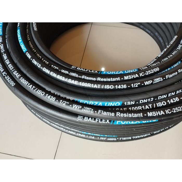 Hose Balflex 1/2" R1 DN 12 - DIN EN 853 1SN / SAE R1AT