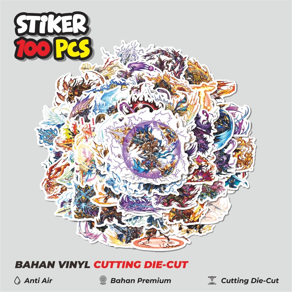 

Terbaru! 50 pcs Stiker Game Series Brave Frontier Karakter Mix 3 Dekorasi Lucu Kreatif untuk Notebook, Skateboard, HP