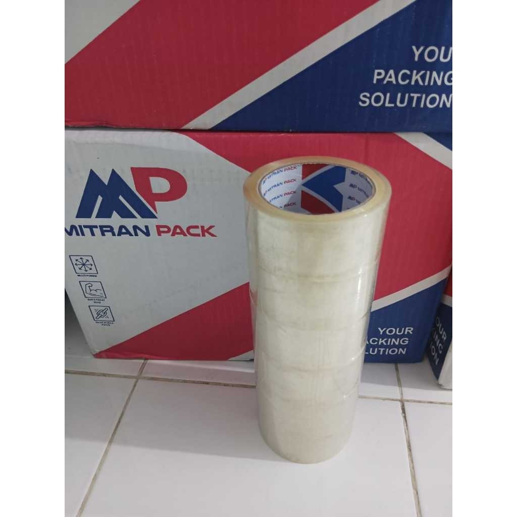 

Lakban Bening / Coklat 45 mm x 90 meter / 100 yard ekonomis