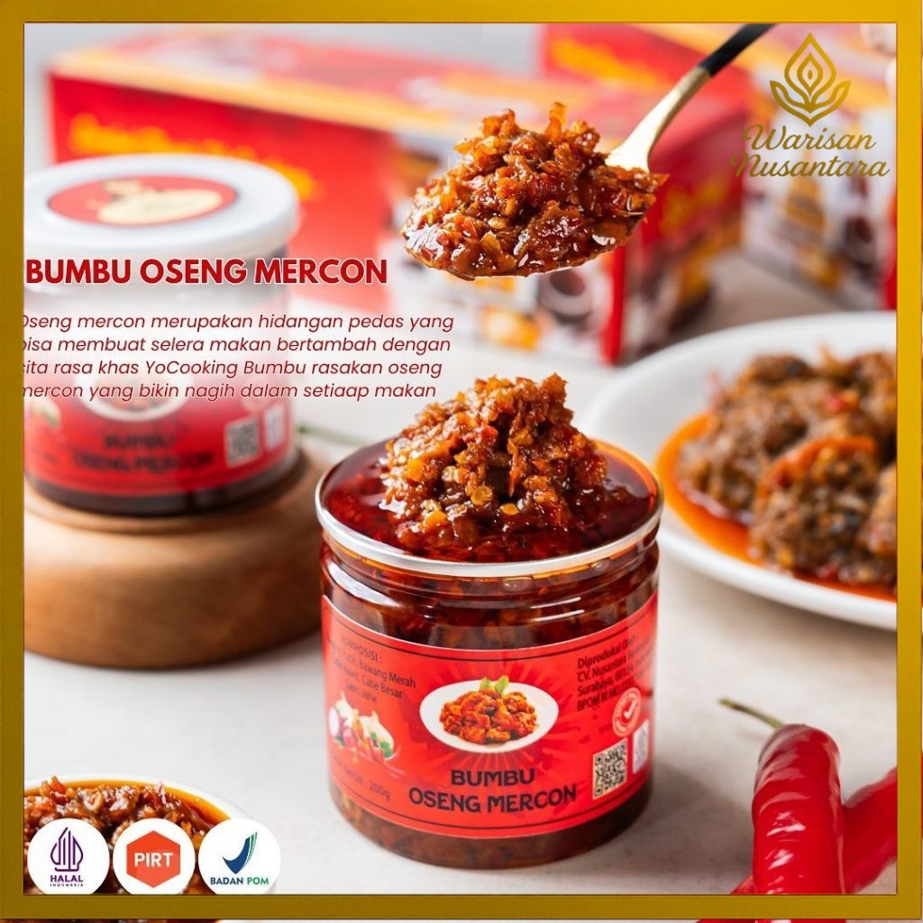 

Bumbu botolan Yo Cooking tahan lama dan praktis khas Indonesia