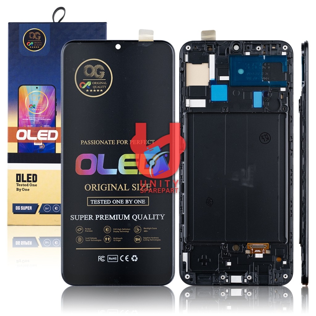 LCD TOUCHSCREEN SAMSUNG GALAXY A30 A305 A305F / SAMSUNG A50 A505 A505F / SAMSUNG A50S A507 COMPLETE 