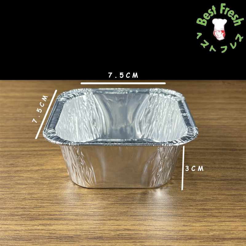 Alumunium Foil Tray Cup OX100 Bolu Mini Macaroni Schotel Klapertart Brownies Spaghetti Brulee