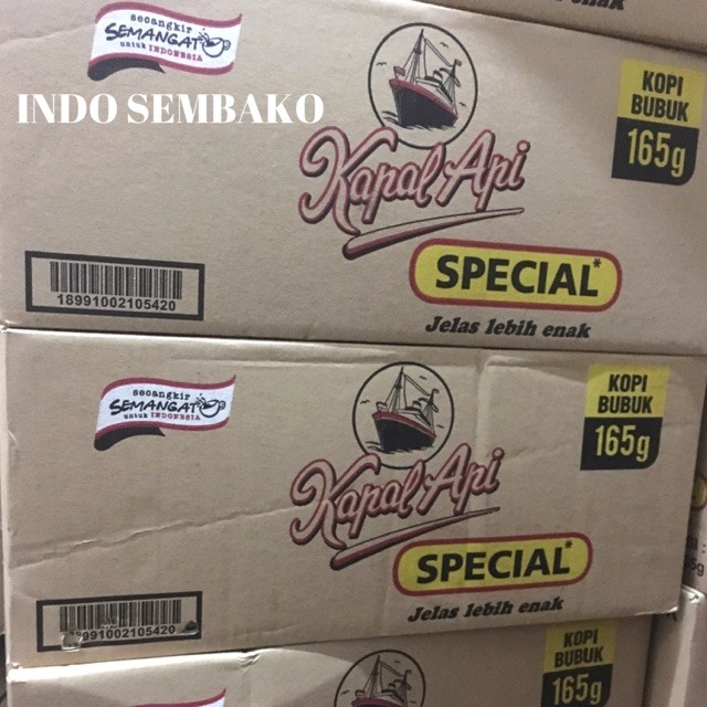 

Kopi Kapal Api Special 150g / Kopi Kapal Api Special 20bks x 150g / Kapal Api special dus