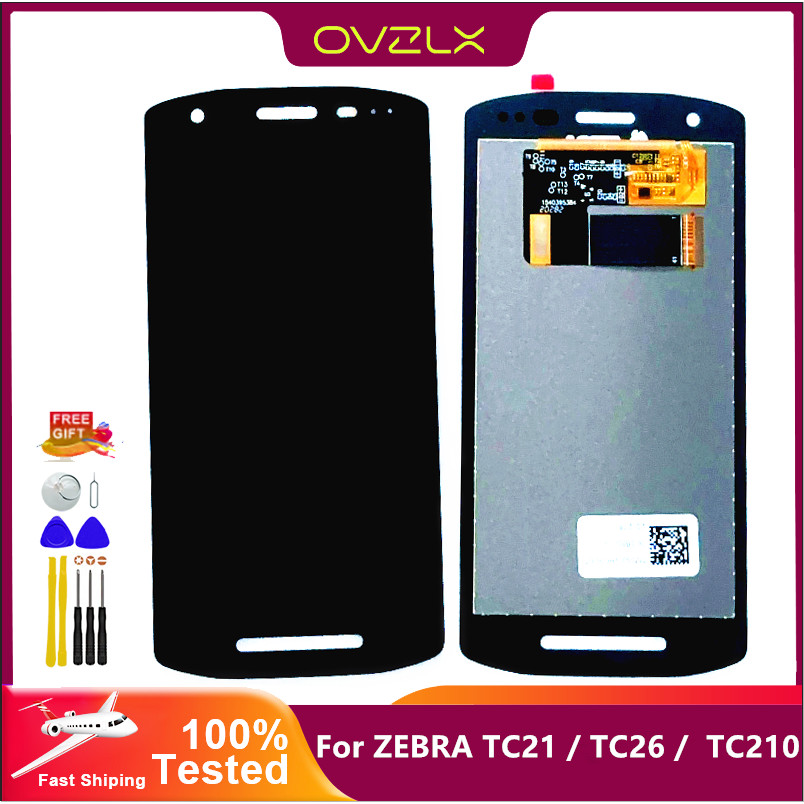 100% Work Well For ZEBRA TC21 LCD Display Screen For ZEBRA TC26 LCD ZEBRA TC210K TC26AK TC26BK TC26C